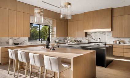 Photo d'une cuisine de luxe italienne