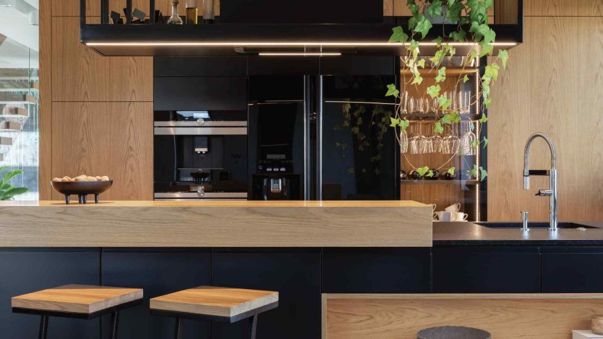 Une cuisine ergonomique de luxe